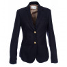 Woman Blazer with gold buttons Wool Caviar