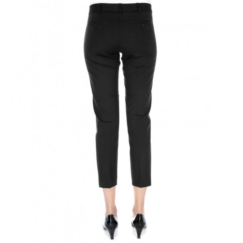 Pantalon Femme 7/8 Slim en Coton mélangé Stretch