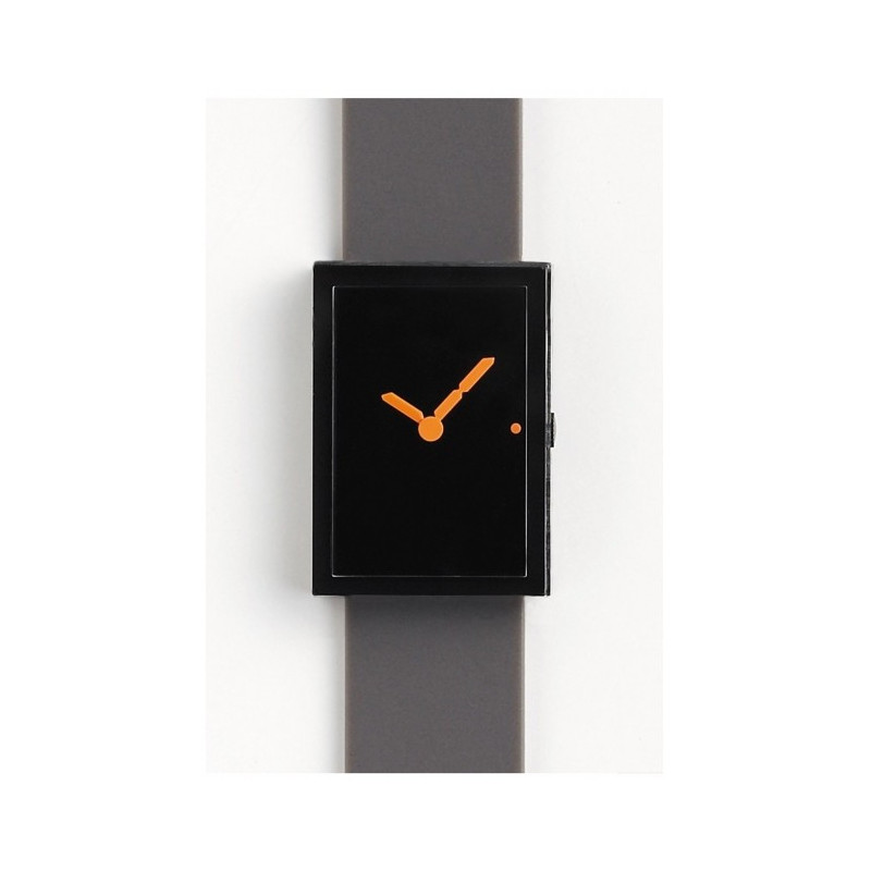 Led Watch Black Orange