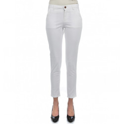 Pantalon Femme Slim en Coton Stretch