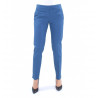 Women Pants Cigarette in Stretch Cotton