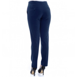 Women Pants Cigarette in Stretch Cotton