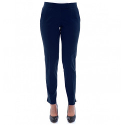 Women Pants Cigarette in Stretch Cotton