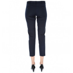 Women Pants 7/8 Slim in Stretch Mixed Cotton