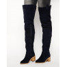 Suede Over the Knee Boot