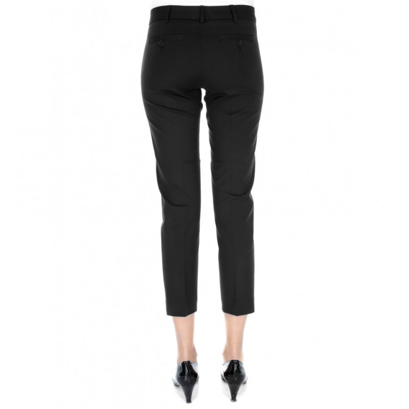 Women Pants 7/8 Slim in Stretch Mixed Cotton