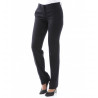 Pantalon Droit Femme en Pure Laine SUPER 150'S