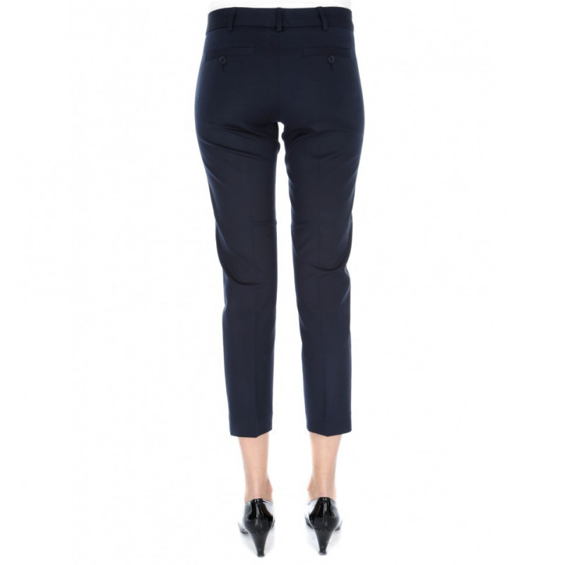 Women Pants 7/8 Slim in Stretch Mixed Cotton