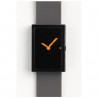 Led Watch Black Orange