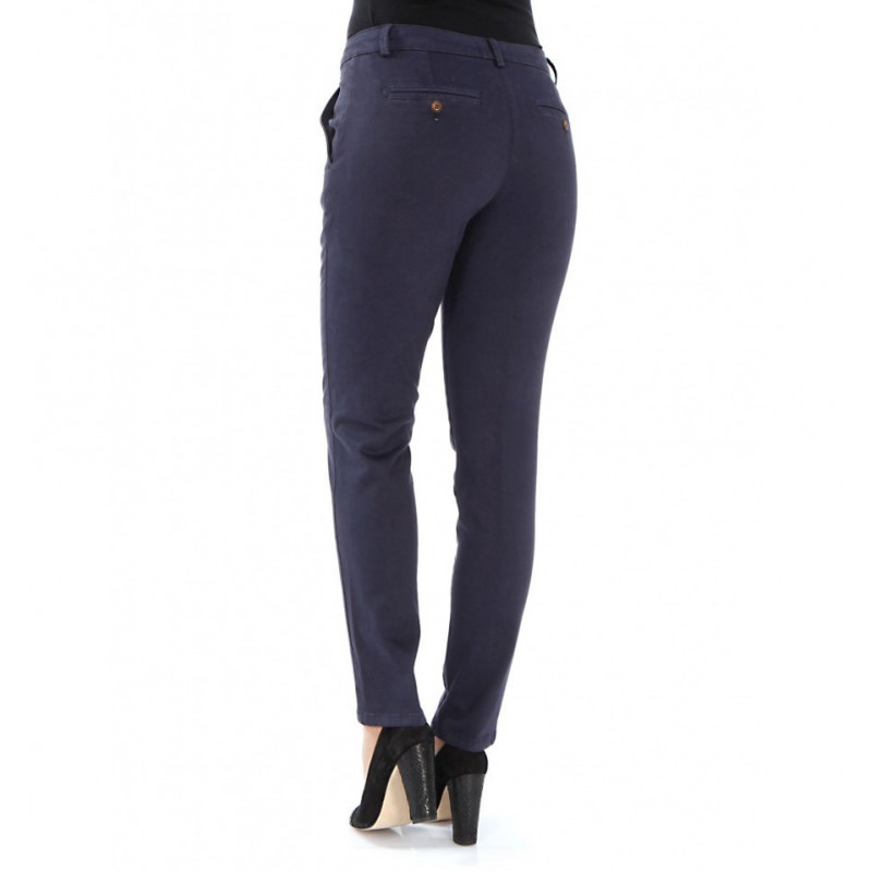 Women Pants Slim Stretch Cotton