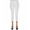 Pantalon Femme 7/8 Slim en Coton mélangé Stretch