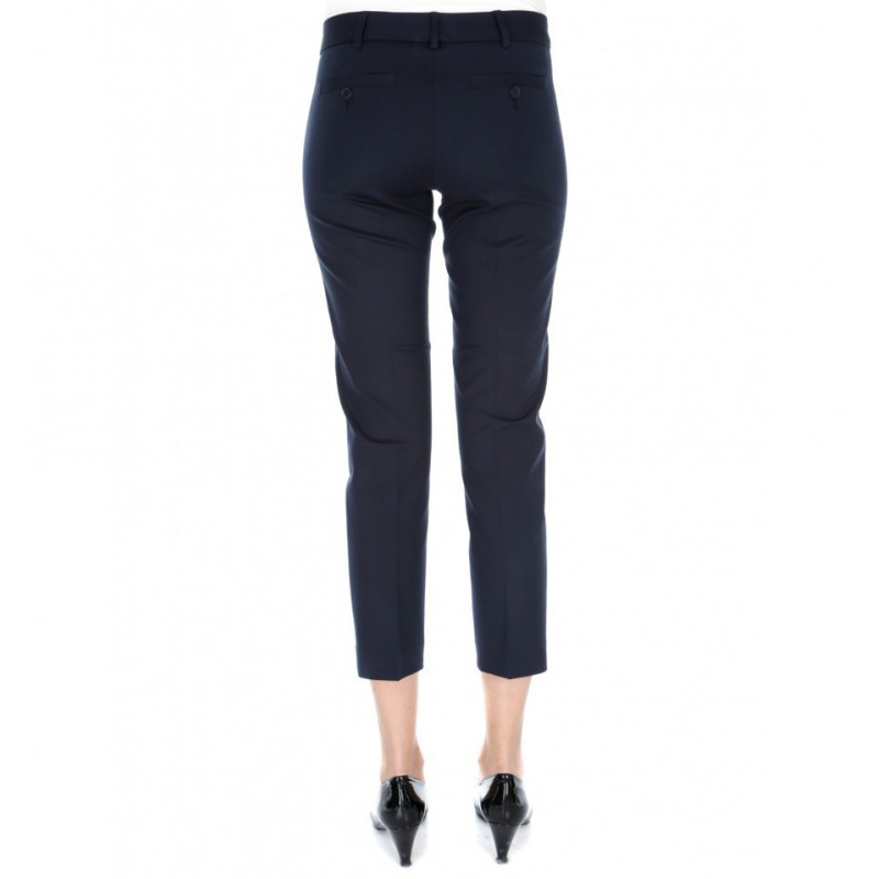 Pantalon Femme 7/8 Slim en Coton mélangé Stretch